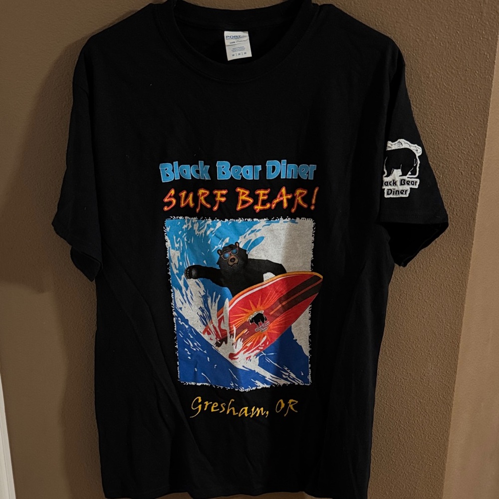 Black Bear Diner Gresham shirt adult medium